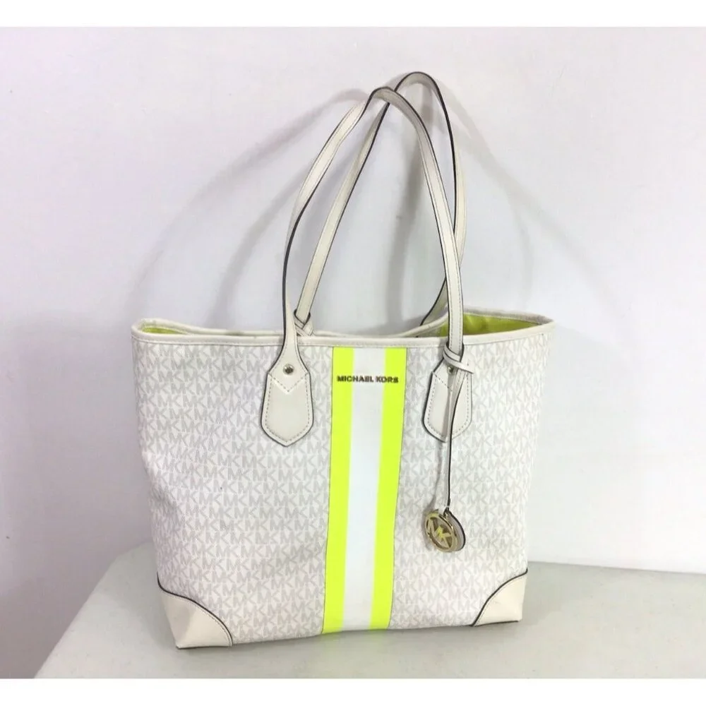 Michael Kors Large Leather Tote Bag Purse